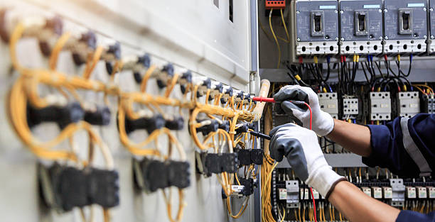 Professional Electrician technician working in Chevy Chase Heights, PA